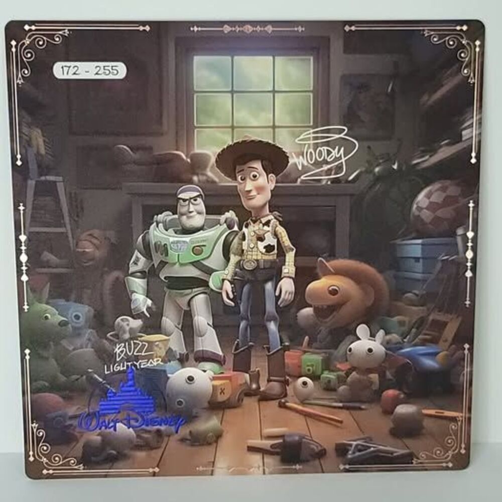 Woody Buzz With Toys Disney 100th Limited Edition Art Card Print Big One 172/255